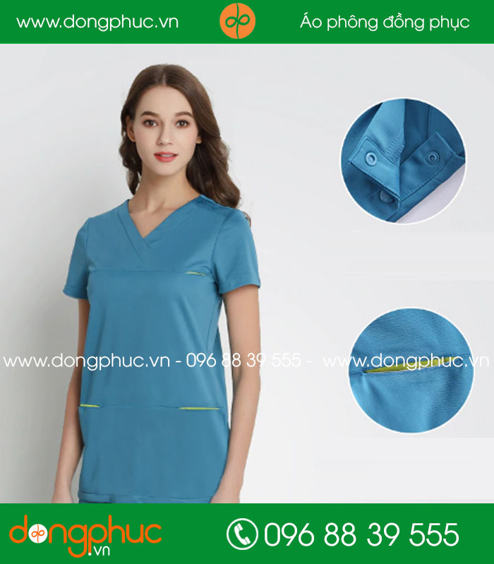 Đồng phục phòng mổ màu xanh